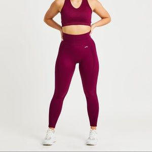 AYBL Balance V2 Seamless Leggings Purple Wine